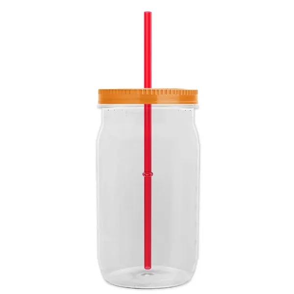 27 oz. Mason Jar - Screw-On Lid with Gasket Seal. Measurements... from ASI 40480 Koozie Group