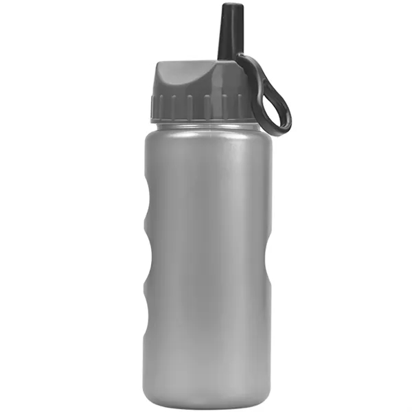 22 oz. Mini Peak Tritan™ Metalike Bottle with a Ring Straw... from ASI 40480 Koozie Group