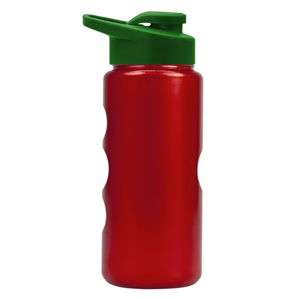 22 oz. Mini Peak Tritan™ Metalike bottle with Drink thru lid... from ASI 40480 Koozie Group