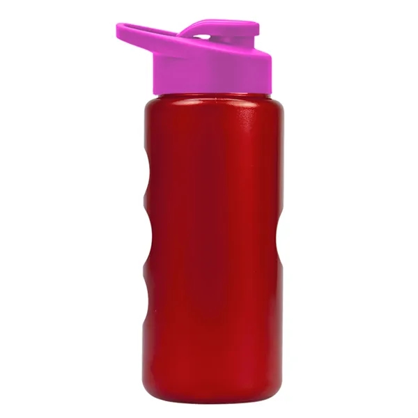 22 oz. Mini Peak Tritan™ Metalike bottle with Drink thru lid... from ASI 40480 Koozie Group