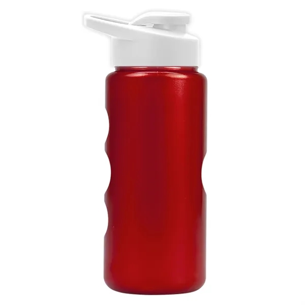 22 oz. Mini Peak Tritan™ Metalike bottle with Drink thru lid... from ASI 40480 Koozie Group