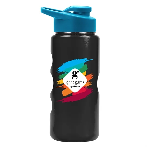 22 oz. Mini Peak Tritan™ Metalike bottle with Drink thru lid... from ASI 40480 Koozie Group