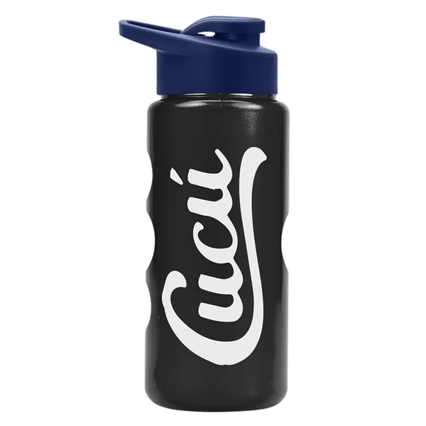 22 oz. Mini Peak Tritan™ Metalike bottle with Drink thru lid... from ASI 40480 Koozie Group