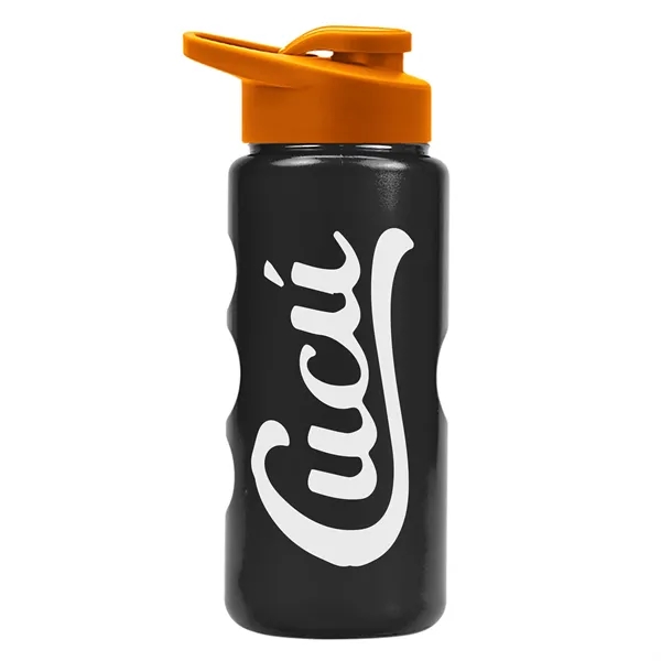 22 oz. Mini Peak Tritan™ Metalike bottle with Drink thru lid... from ASI 40480 Koozie Group