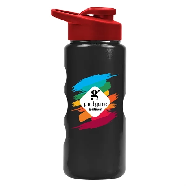 22 oz. Mini Peak Tritan™ Metalike bottle with Drink thru lid... from ASI 40480 Koozie Group