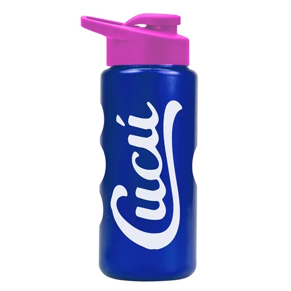 22 oz. Mini Peak Tritan™ Metalike bottle with Drink thru lid... from ASI 40480 Koozie Group