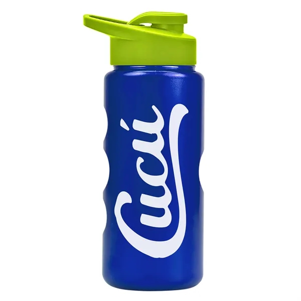 22 oz. Mini Peak Tritan™ Metalike bottle with Drink thru lid... from ASI 40480 Koozie Group