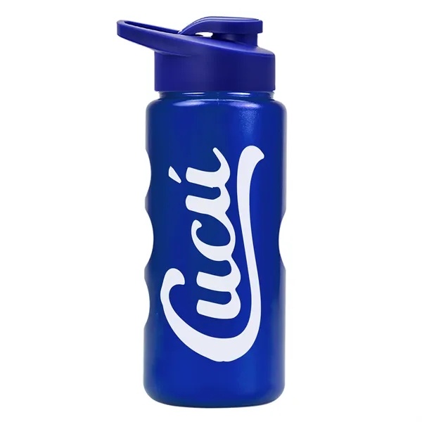 22 oz. Mini Peak Tritan™ Metalike bottle with Drink thru lid... from ASI 40480 Koozie Group