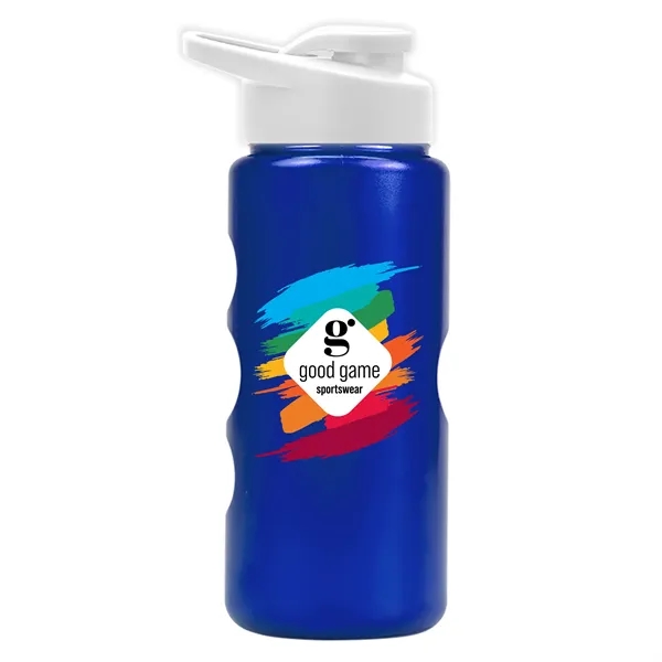 22 oz. Mini Peak Tritan™ Metalike bottle with Drink thru lid... from ASI 40480 Koozie Group