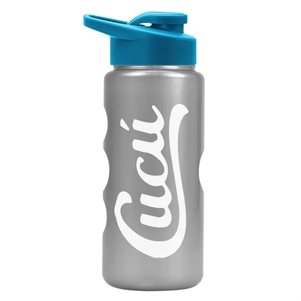22 oz. Mini Peak Tritan™ Metalike bottle with Drink thru lid... from ASI 40480 Koozie Group