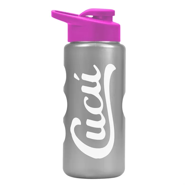 22 oz. Mini Peak Tritan™ Metalike bottle with Drink thru lid... from ASI 40480 Koozie Group