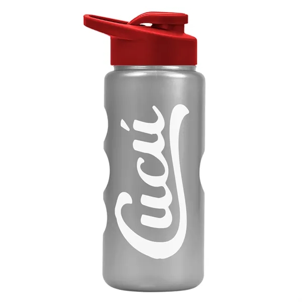 22 oz. Mini Peak Tritan™ Metalike bottle with Drink thru lid... from ASI 40480 Koozie Group