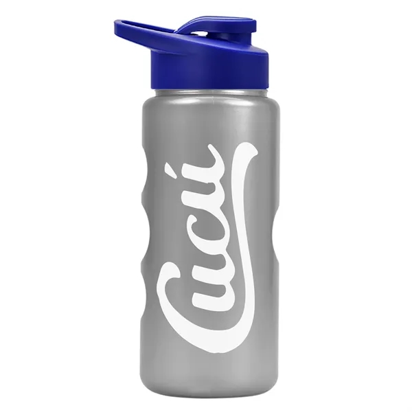 22 oz. Mini Peak Tritan™ Metalike bottle with Drink thru lid... from ASI 40480 Koozie Group