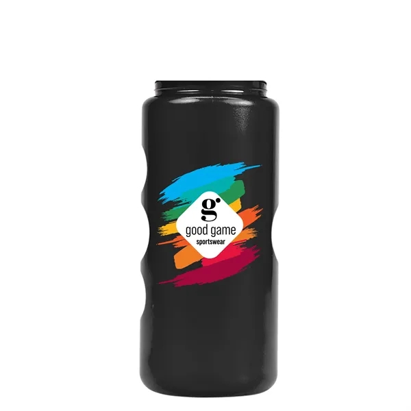 22 oz. Mini Peak Tritan™ Metalike bottle with Drink thru lid... from ASI 40480 Koozie Group