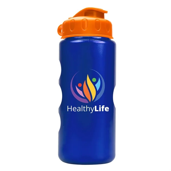 22 oz. Mini Peak Tritan™ Metalike Bottle with Flip lid.... from ASI 40480 Koozie Group