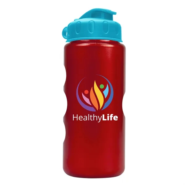 22 oz. Mini Peak Tritan™ Metalike Bottle with Flip lid.... from ASI 40480 Koozie Group