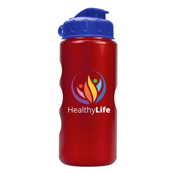 22 oz. Mini Peak Tritan™ Metalike Bottle with Flip lid.... from ASI 40480 Koozie Group