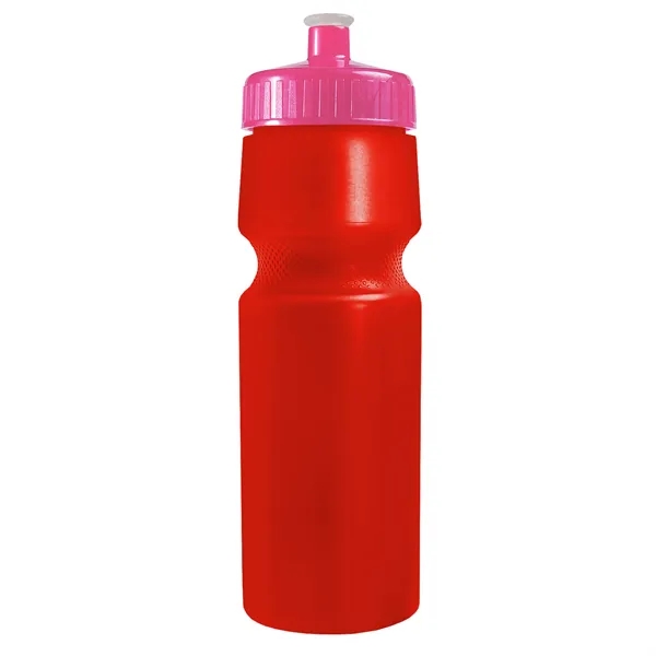 24 oz. Circular Bike Bottles with Push pull lid. Bottle includes... from ASI 40480 Koozie Group