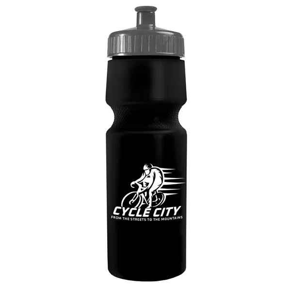 24 oz. Circular Bike Bottles with Push pull lid. Bottle includes... from ASI 40480 Koozie Group