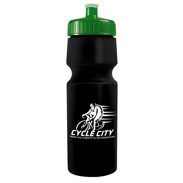 24 oz. Circular Bike Bottles with Push pull lid. Bottle includes... from ASI 40480 Koozie Group