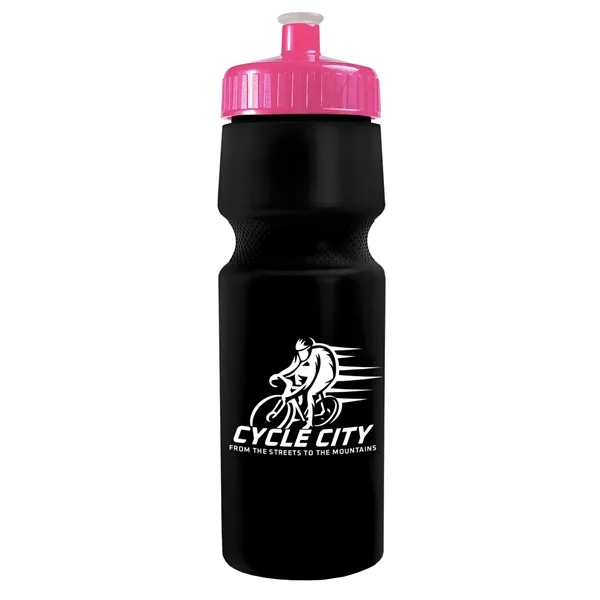 24 oz. Circular Bike Bottles with Push pull lid. Bottle includes... from ASI 40480 Koozie Group