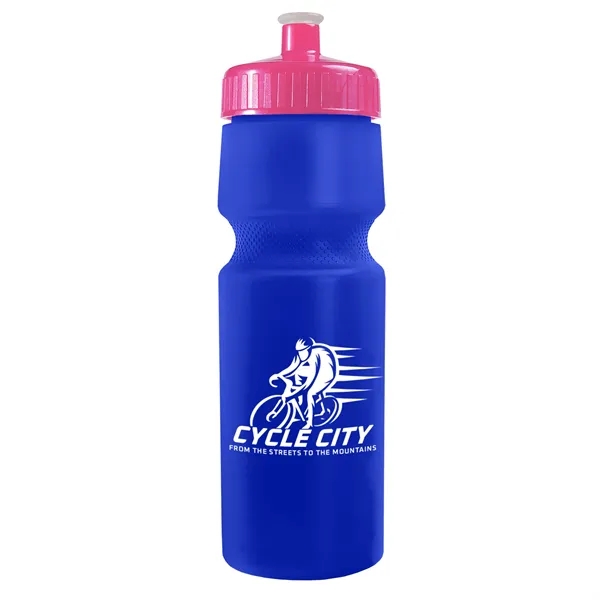 24 oz. Circular Bike Bottles with Push pull lid. Bottle includes... from ASI 40480 Koozie Group