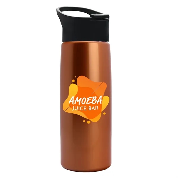 26 oz Metallic Flair Bottle - Pop-up Sip Lid... from ASI 40480 Koozie Group