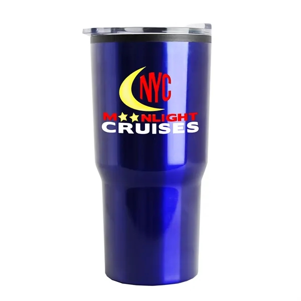 Carova - 18 oz. Stainless Steel Shell Auto Tumbler... from ASI 40480 Koozie Group