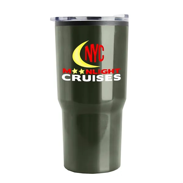 Carova - 18 oz. Stainless Steel Shell Auto Tumbler... from ASI 40480 Koozie Group