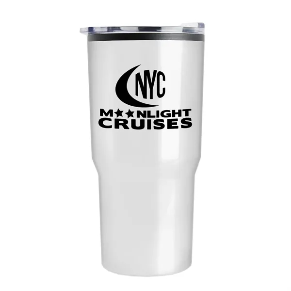 Carova - 18 oz. Stainless Steel Shell Auto Tumbler... from ASI 40480 Koozie Group