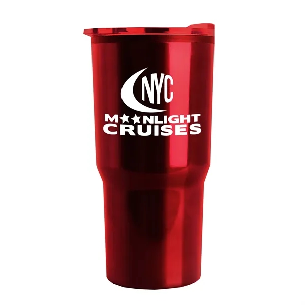 Carova - 18 oz. Stainless Steel Shell Auto Tumbler... from ASI 40480 Koozie Group