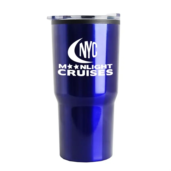 Carova - 18 oz. Stainless Steel Shell Auto Tumbler... from ASI 40480 Koozie Group