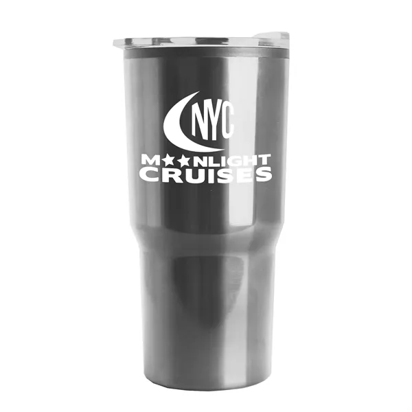 Carova - 18 oz. Stainless Steel Shell Auto Tumbler... from ASI 40480 Koozie Group