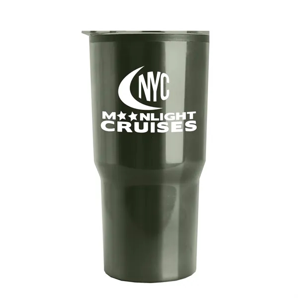 Carova - 18 oz. Stainless Steel Shell Auto Tumbler... from ASI 40480 Koozie Group