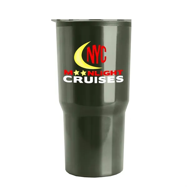 Carova - 18 oz. Stainless Steel Shell Auto Tumbler... from ASI 40480 Koozie Group