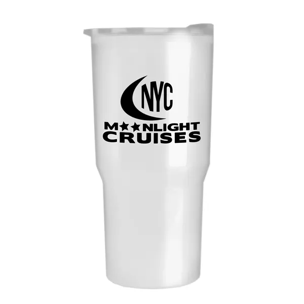 Carova - 18 oz. Stainless Steel Shell Auto Tumbler... from ASI 40480 Koozie Group