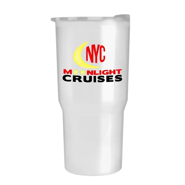 Carova - 18 oz. Stainless Steel Shell Auto Tumbler... from ASI 40480 Koozie Group