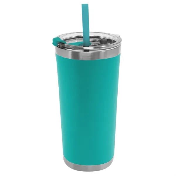 18 oz. Stainless Steel Insulated Straw Tumbler... from ASI 40480 Koozie Group