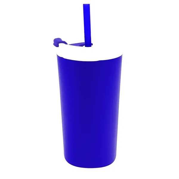 18 oz. Stainless Steel Insulated Straw Tumbler... from ASI 40480 Koozie Group