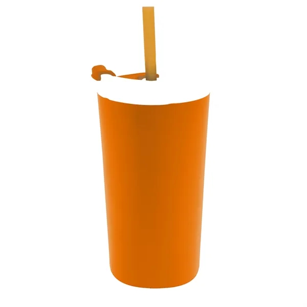 18 oz. Stainless Steel Insulated Straw Tumbler... from ASI 40480 Koozie Group