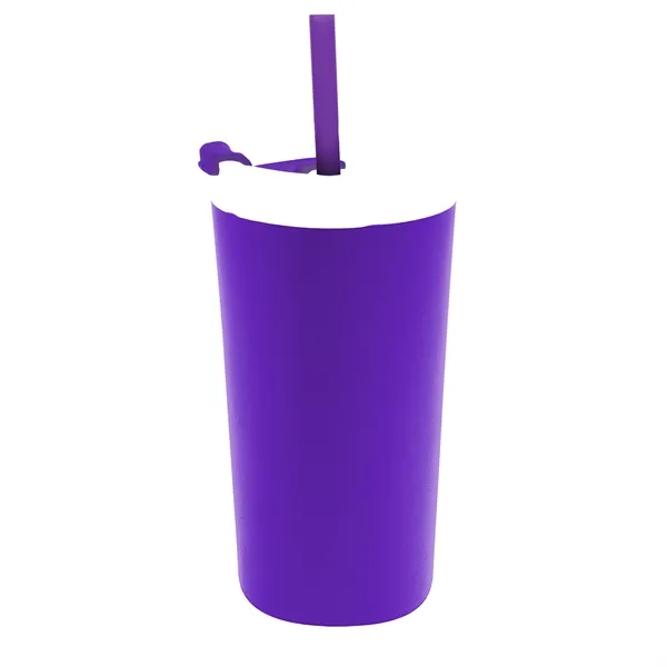 18 oz. Stainless Steel Insulated Straw Tumbler... from ASI 40480 Koozie Group