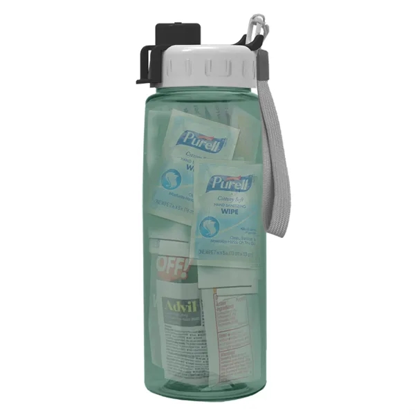 26 oz. Bottle Survival Kit - Snap Lid... from ASI 40480 Koozie Group