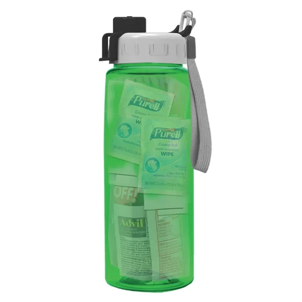 26 oz. Bottle Survival Kit - Snap Lid... from ASI 40480 Koozie Group