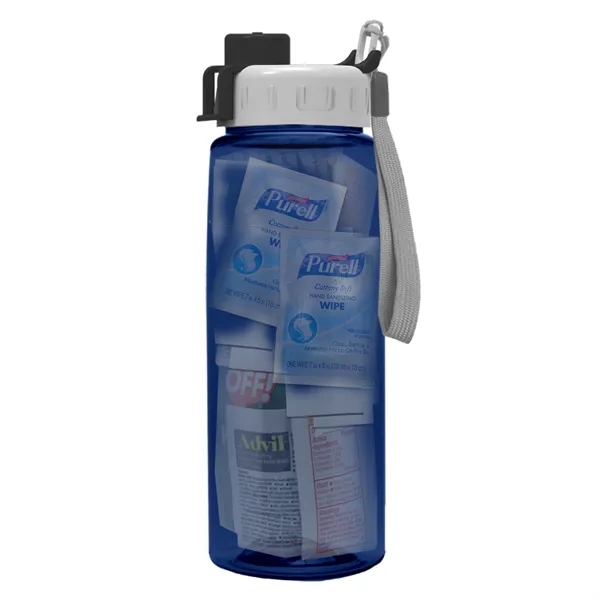 26 oz. Bottle Survival Kit - Snap Lid... from ASI 40480 Koozie Group