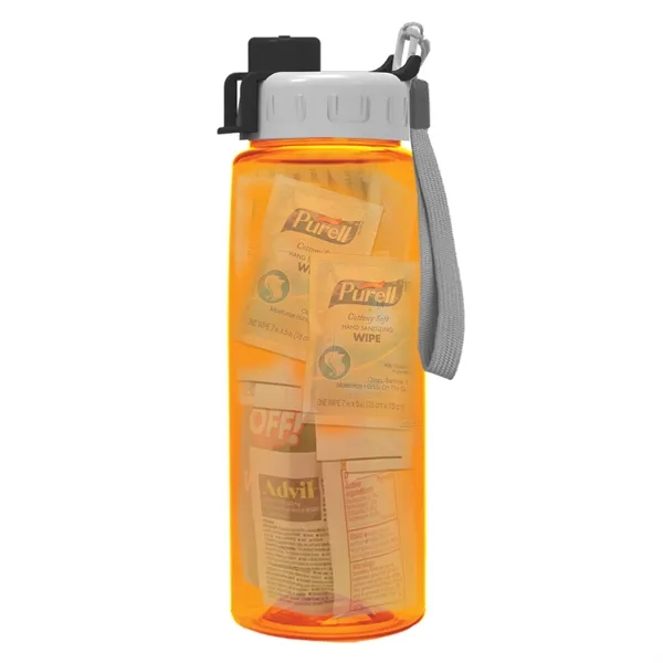 26 oz. Bottle Survival Kit - Snap Lid... from ASI 40480 Koozie Group