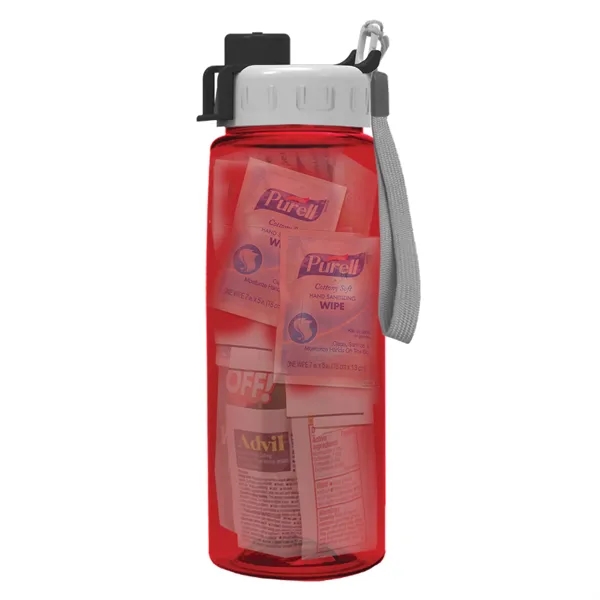 26 oz. Bottle Survival Kit - Snap Lid... from ASI 40480 Koozie Group