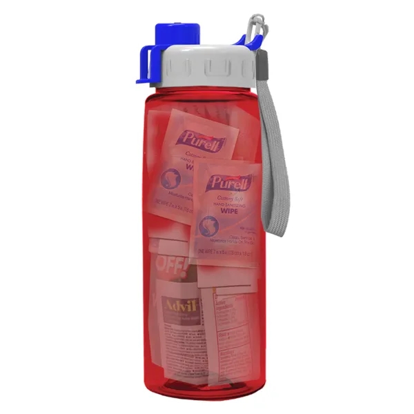 26 oz. Bottle Survival Kit - Snap Lid... from ASI 40480 Koozie Group