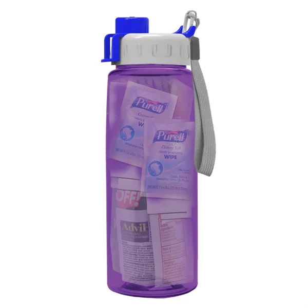 26 oz. Bottle Survival Kit - Snap Lid... from ASI 40480 Koozie Group