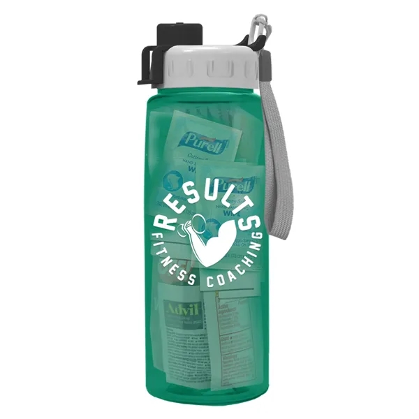 26 oz. Bottle Survival Kit - Snap Lid... from ASI 40480 Koozie Group