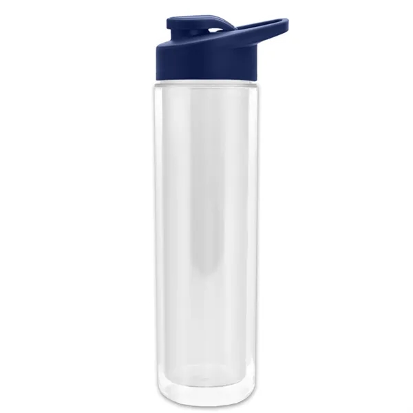 16 oz Double Wall Insulated Sport Bottle with Drink-Thru Lid... from ASI 40480 Koozie Group